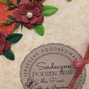 Podziękowanie od pacjentki - kartka okolicznościowa